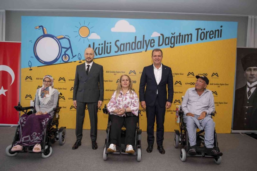 Mersin Büyükşehir Belediyesinden Engellilere 60 Akülü Sandalye