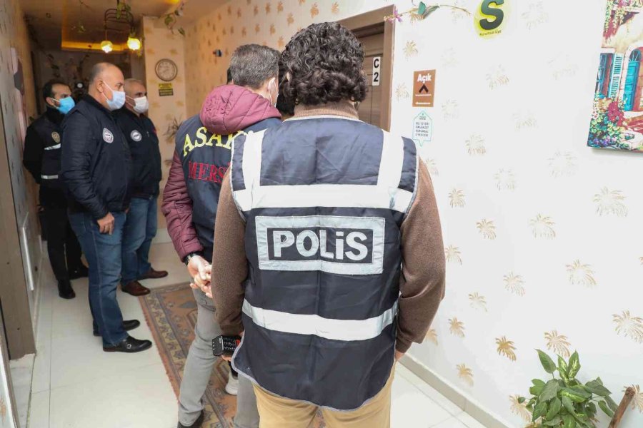 Mersin Polisi Günübirlik Evleri Denetledi