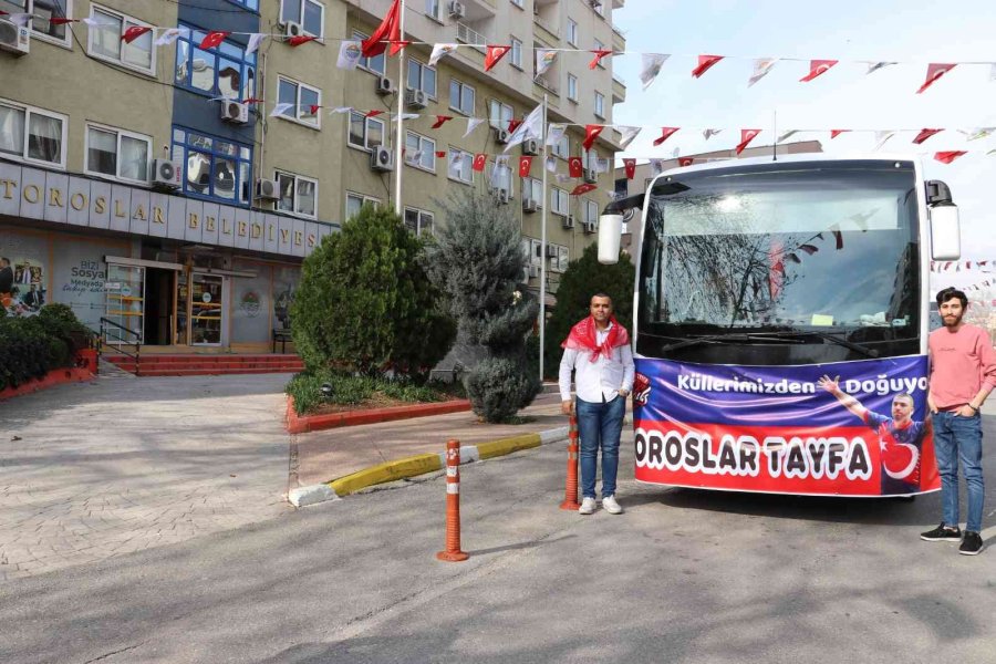 Başkan Yılmaz’dan, İçel İdman Yurdu Maçı İçin Otobüs Ve Bilet Desteği