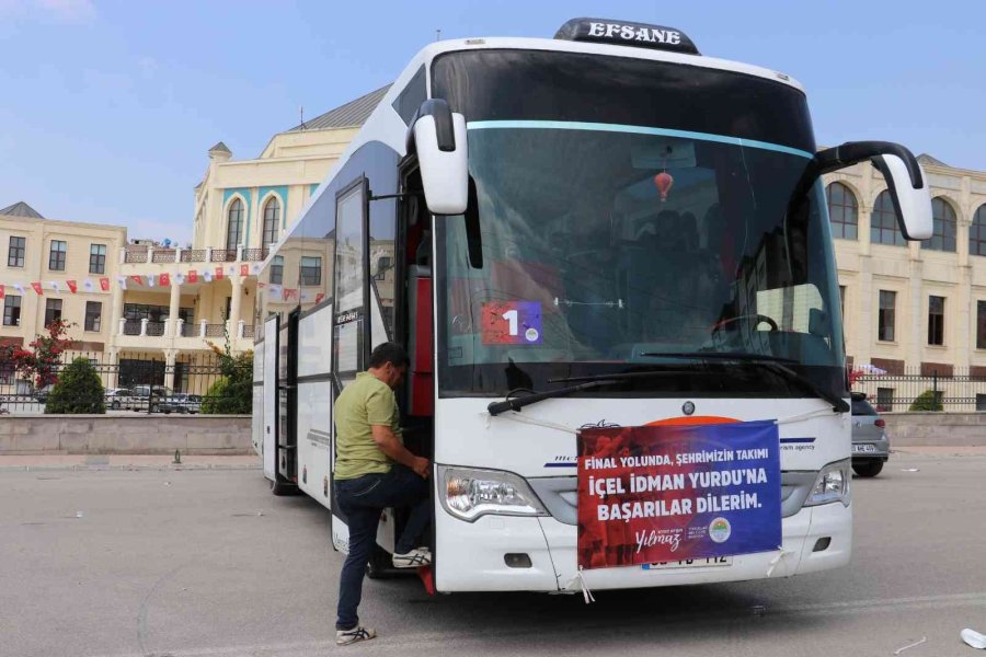 Mersin’den Ankara’ya Binlerce Taraftar Gitti