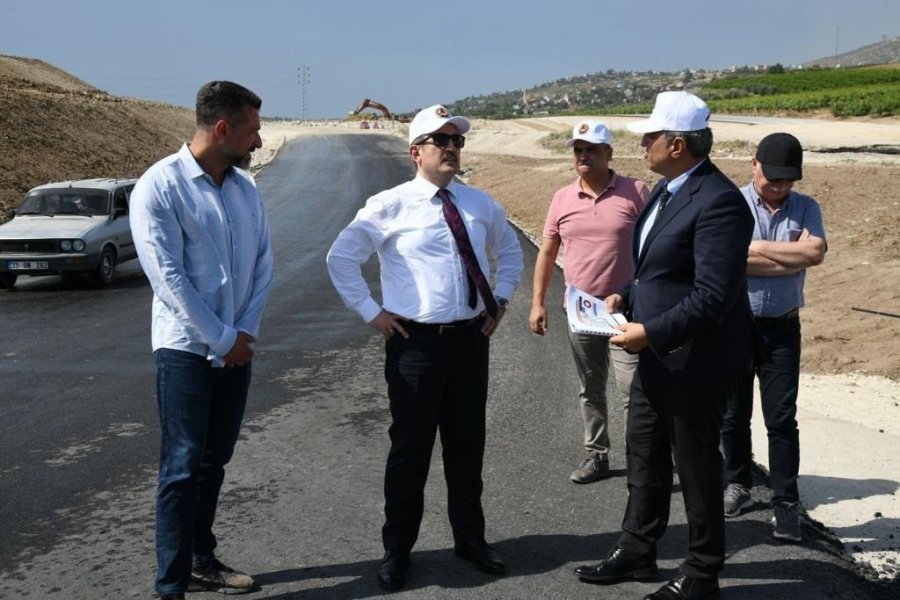 Vali Pehlivan, Mtosb Otoban Bağlantı Yolunda İncelemelerde Bulundu