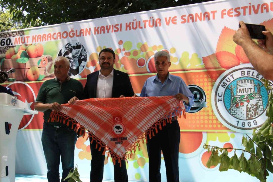 Mut Karacaoğlan Kayısı Festivali Renkli Anlara Sahne Oldu