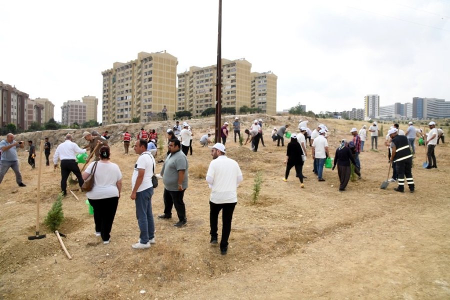 Mersin’de Fidanlar Toprakla Buluştu