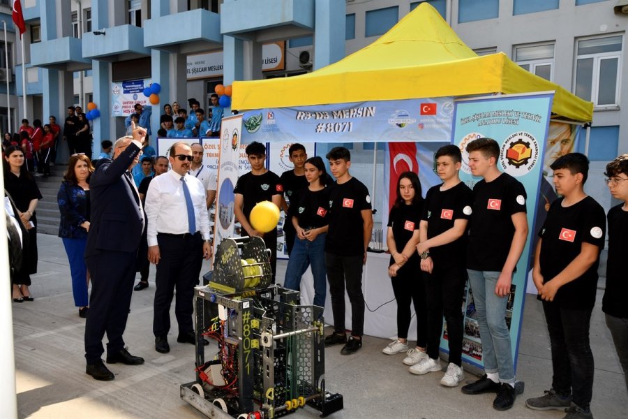 Vali Pahlivan, Özel Şişecam Mesleki Ve Teknik Anadolu Lisesi’nde İncelemelerde Bulundu