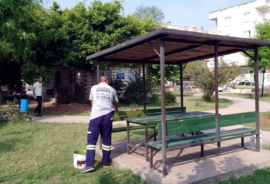 Akdeniz Belediyesi Fen İşleri Ekipleri Yoğun Mesaide