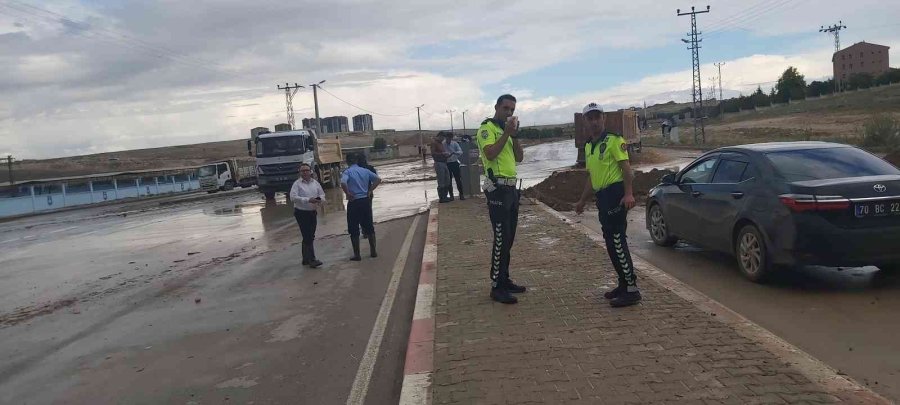 Karaman’da Selin Şehir Merkezine Ulaşmasını Ekipler Önledi