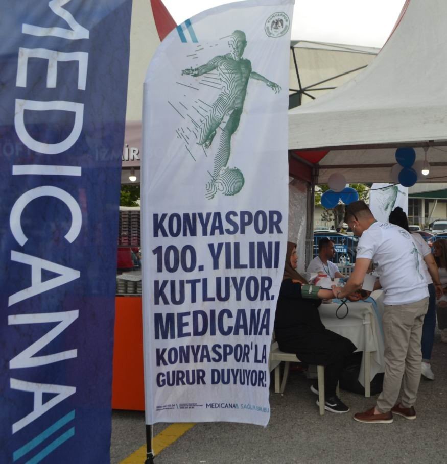 Medicana, Konyaspor’un 100. Yıl Festivalinde Sağlığın Nabzını Tutuyor