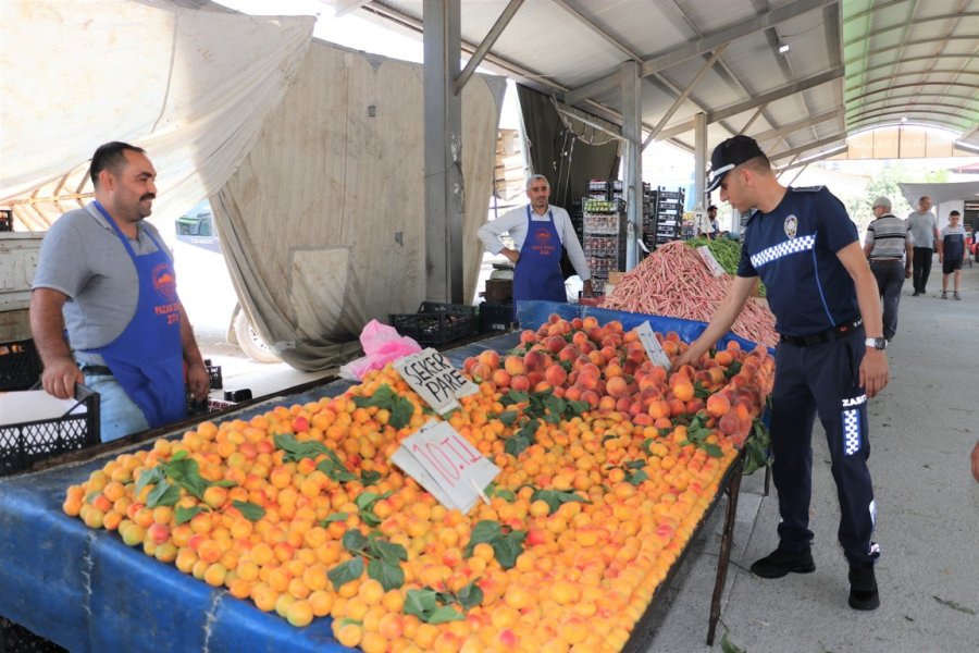 Toroslar Zabıtasından Fahiş Fiyat Ve Etiket Denetimi