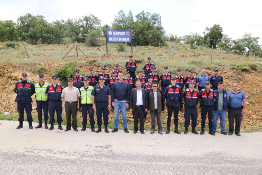 Hadim Jandarma Komutanlığı 183. Yılını Fidan Dikerek Kutladı