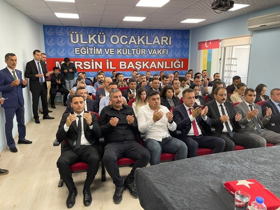 Ülkü Ocakları Mersin İl Başkanlığında Görev Dağılımı Yapıldı