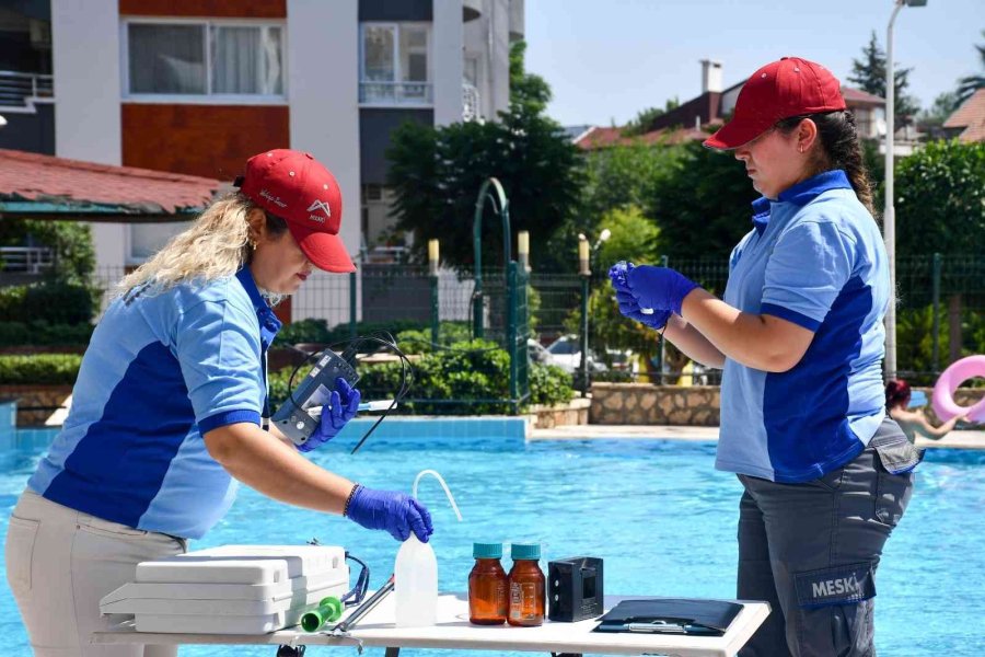 Meski, Havuz Suyu Analizlerine Devam Ediyor