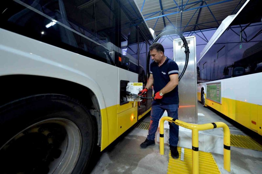 Mersin’de Cng’li Otobüsler İçin Dolum İstasyonu Kuruldu