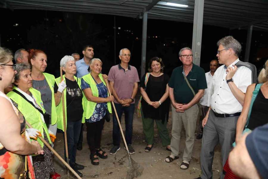 Mezitli’de Kompost Üretimine Alman İlgisi