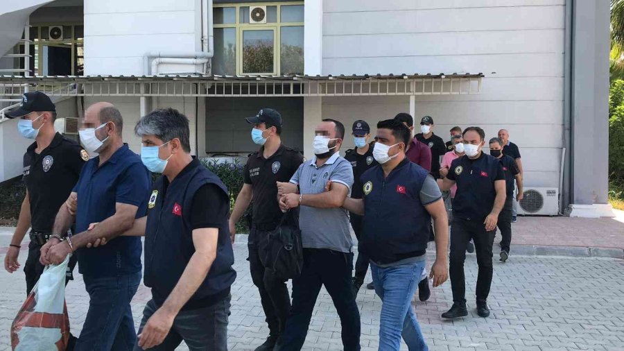 ’şahmeran’ Operasyonunda Gözaltına Alınan 15 Şüpheli Adliyeye Sevk Edildi