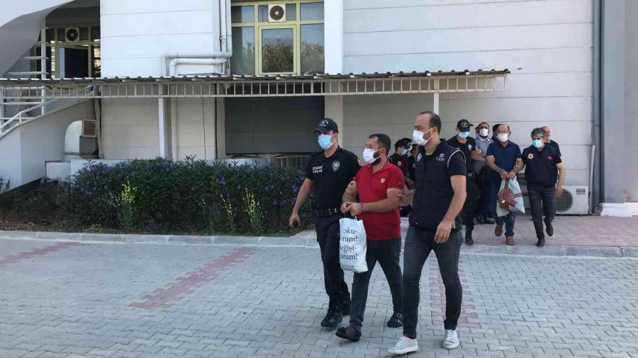 ’şahmeran’ Operasyonunda Gözaltına Alınan 15 Şüpheli Adliyeye Sevk Edildi