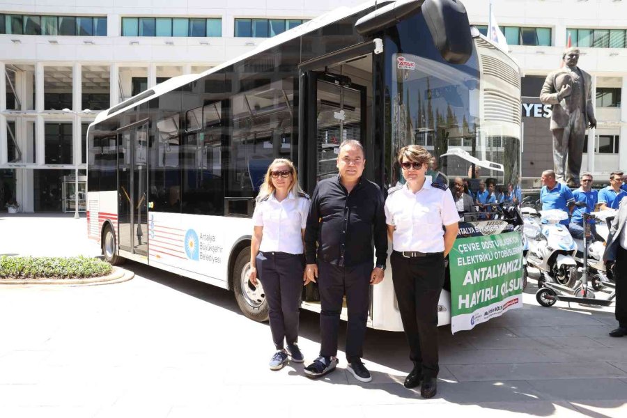 Elektrikli Motosiklet Ve Otobüsler İle Yıllık 200 Ton Karbon Salımı Azaltılacak