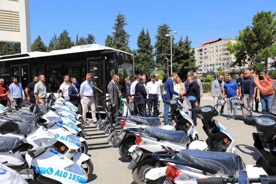 Elektrikli Motosiklet Ve Otobüsler İle Yıllık 200 Ton Karbon Salımı Azaltılacak