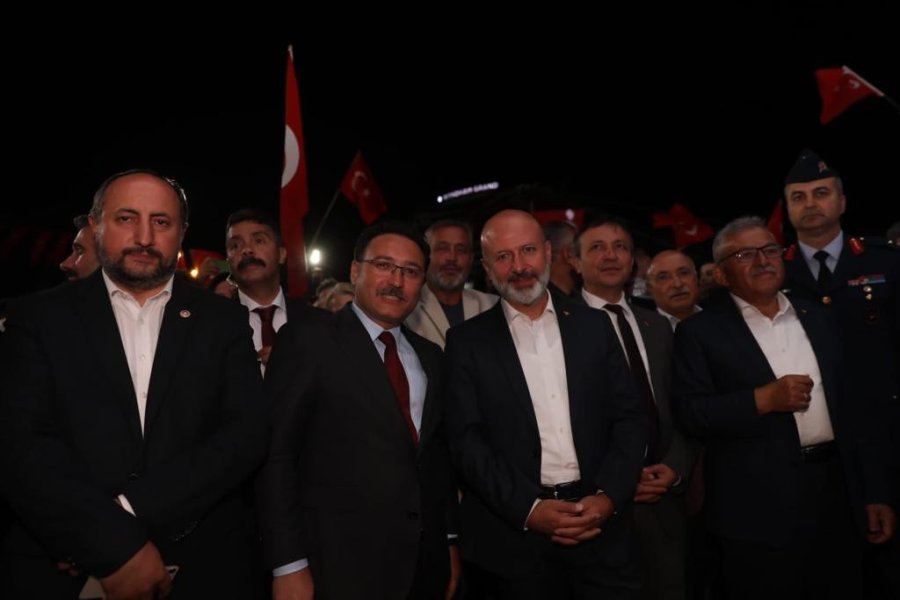 Başkan Çolakbayrakdar; “teşekkürler Kayseri, Teşekkürler Türkiye”