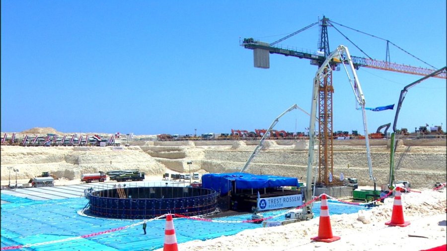 Rosatom, Mısır’ın İlk Nükleer Santrali El-dabaa Nükleer Santrali’nin İnşaatına Başladı