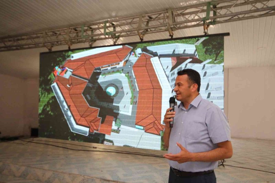 Kasaba Çarşı Ve Meydan Düzenleme Projesi Tanıtım Toplantısı Yapıldı