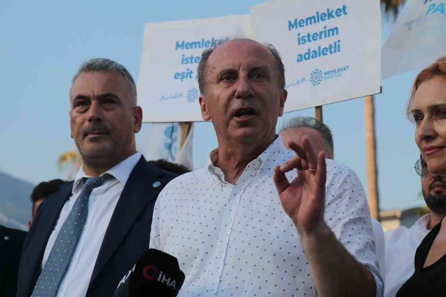 Muharrem İnce’den Millet İttifakına Adaylık Şartı