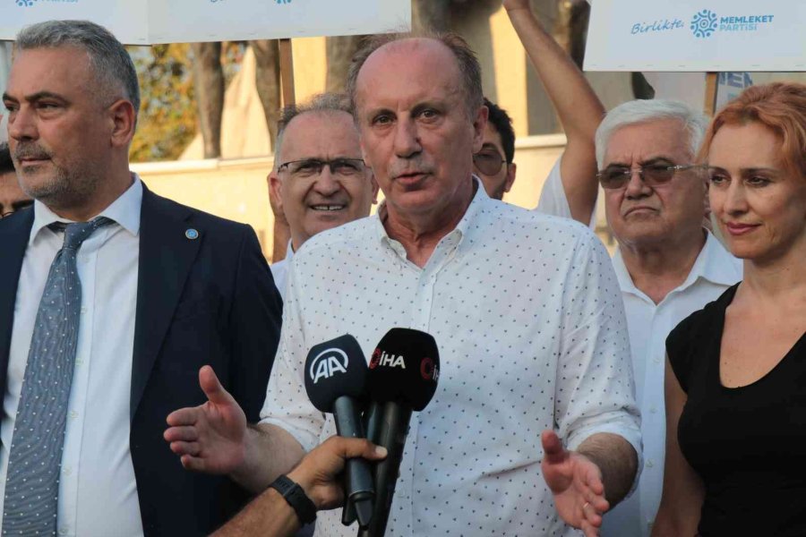 Muharrem İnce’den Millet İttifakına Adaylık Şartı