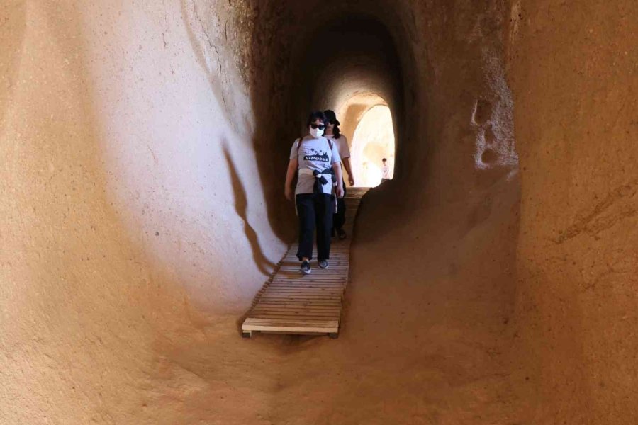 Kapadokya’nın Girş Kapısındaki Selime Katedrali’ne Ziyaretçi İlgisi Arttı