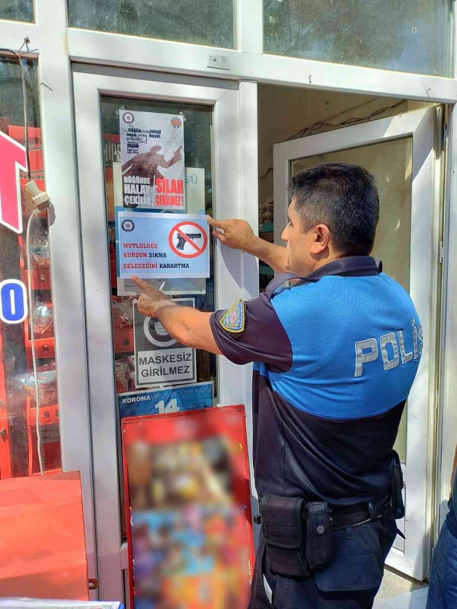 Polis Ekiplerinden Uyarı Görselleri