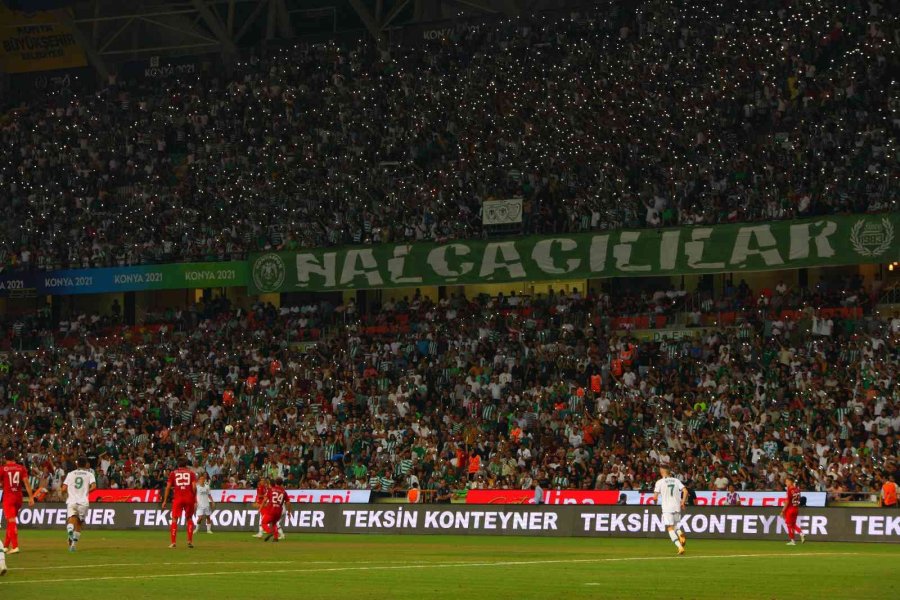 Uefa Konferans Ligi: Konyaspor: 1 - Vaduz: 2 (ilk Yarı)