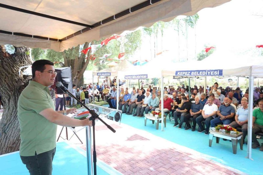 Kepez’den Varsak Yaylasına Sosyal Donatı Hizmeti