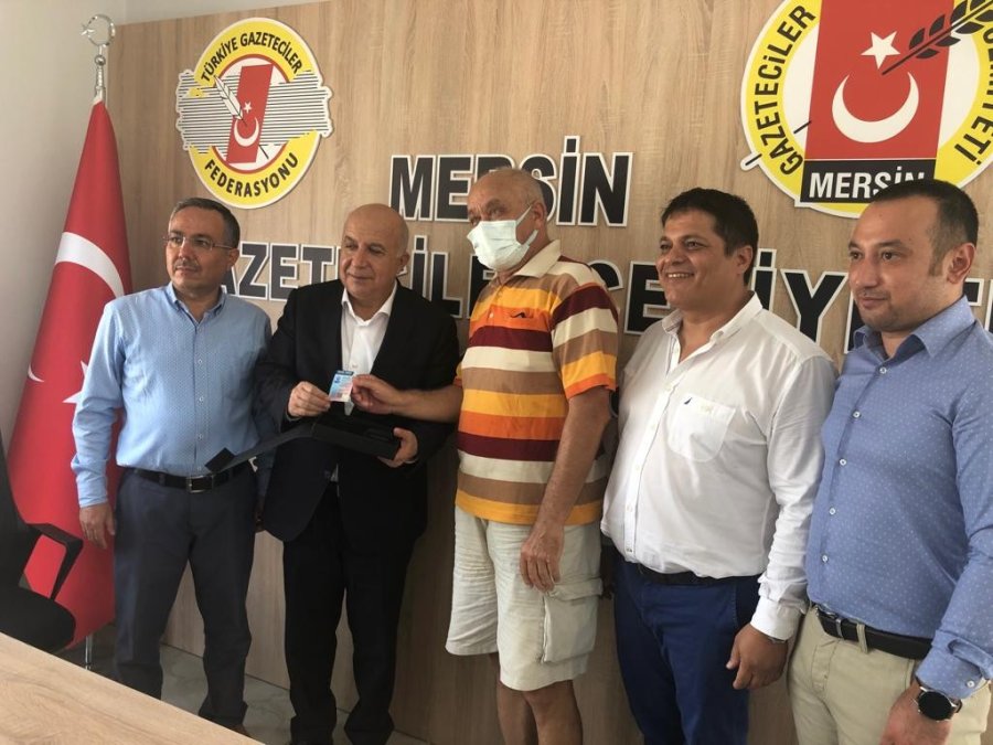 Mersin Emniyet Müdürü Aslan, Gazetecilerle Bir Araya Geldi