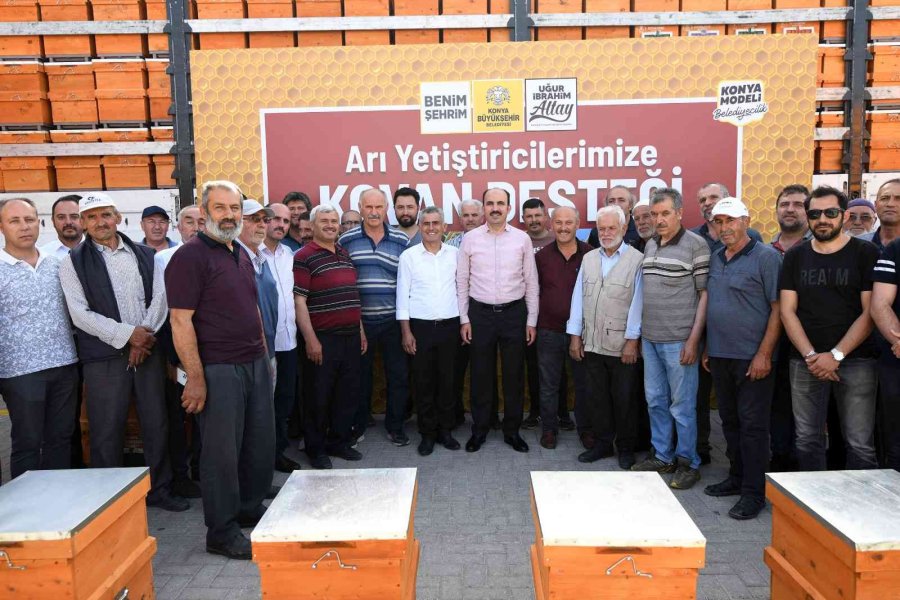 Konya Büyükşehir Destekledi, Bal Üreticisinin Rekoltesi Arttı