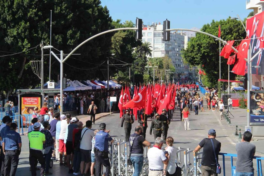 Antalya’da 30 Ağustos Zafer Bayramı Etkinlikleri