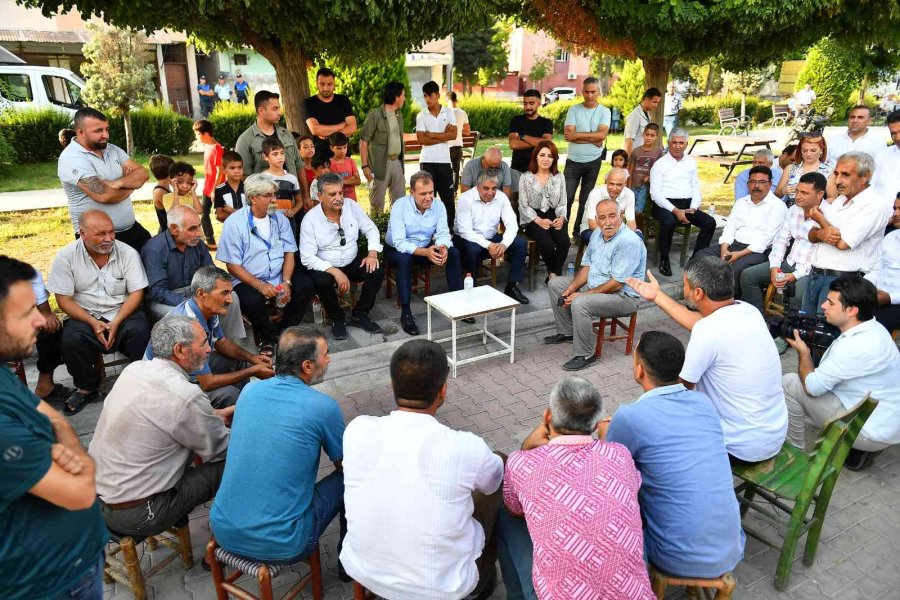 Seçer, Çay Mahallesi’nde Vatandaşlarla Buluştu