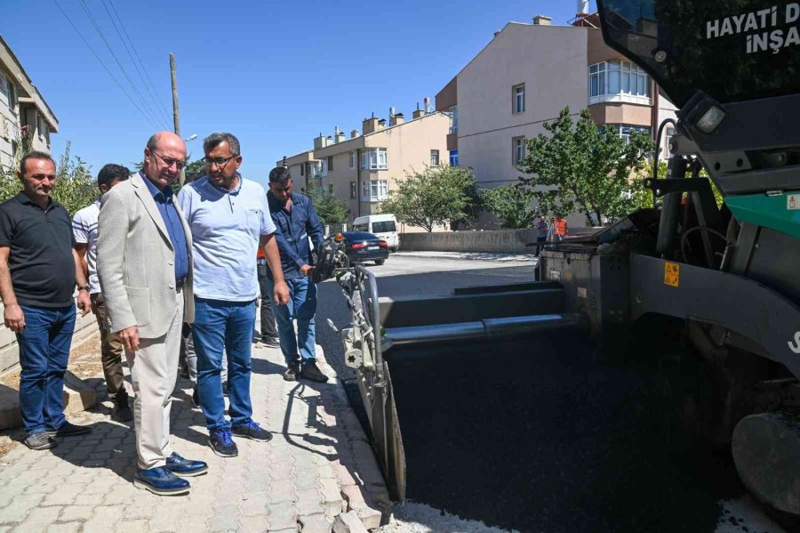 Selçuklu’da Asfalt Çalışmaları Aralıksız Sürüyor