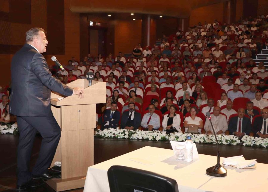 Mersin’de ’eğitim Öğretim Yılı Koordinasyonu Ve Okul Güvenliği Toplantısı’ Yapıldı