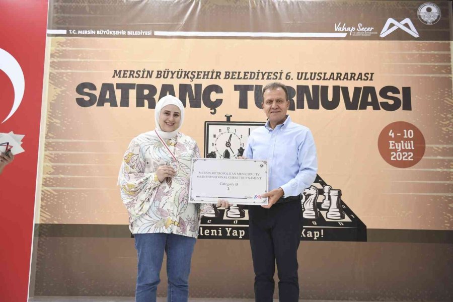 Mersin Büyükşehir Belediyesi 6. Uluslararası Satranç Turnuvası Sona Erdi