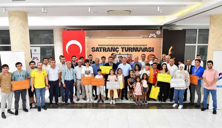 Mersin Büyükşehir Belediyesi 6. Uluslararası Satranç Turnuvası Sona Erdi