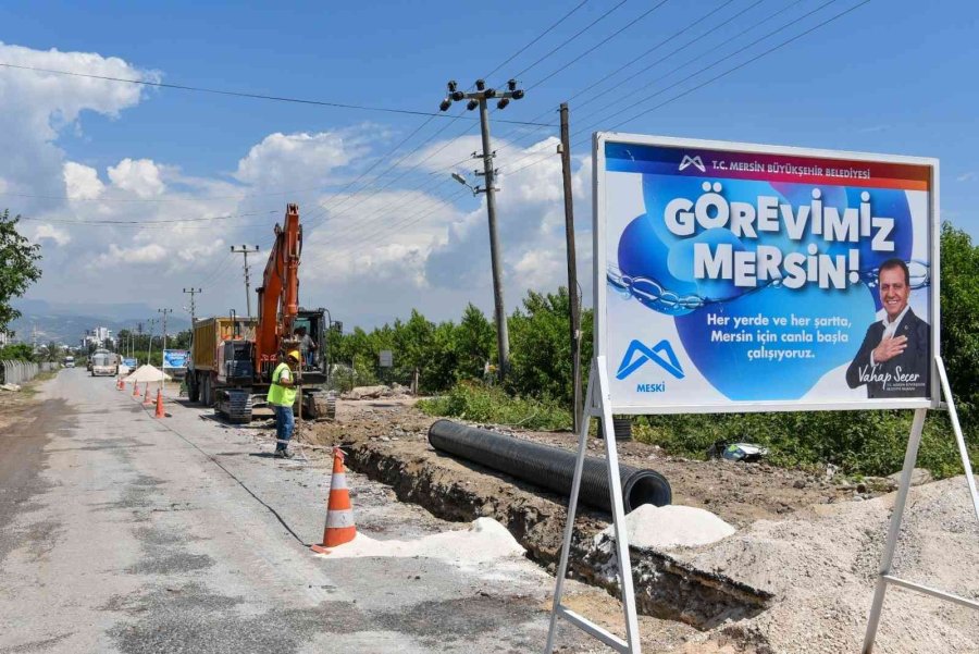 Kargıpınarı Kanalizasyon Şebeke Çalışmaları Tamamlandı