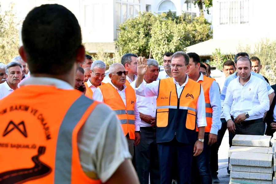 Seçer: "rahat Ve Konforlu Yollar İçin Pist Gibi Yollar Yapıyoruz"