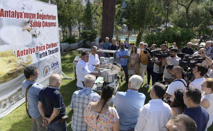 Antalya’nın Paça Çorbası Tescillendi