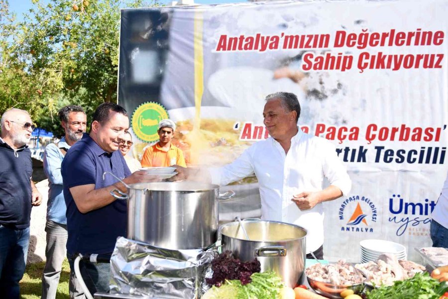 Antalya’nın Paça Çorbası Tescillendi