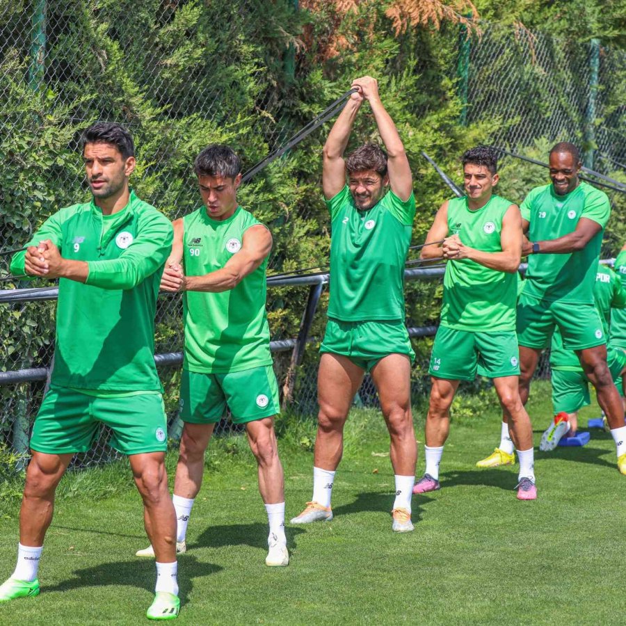 Konyaspor, Ümraniyespor Maçı Hazırlıklarına Başladı