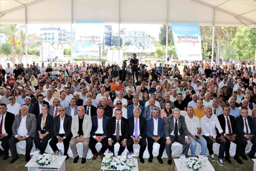 Antalya’da I. Uluslararası Food Fest Kapılarını Açtı