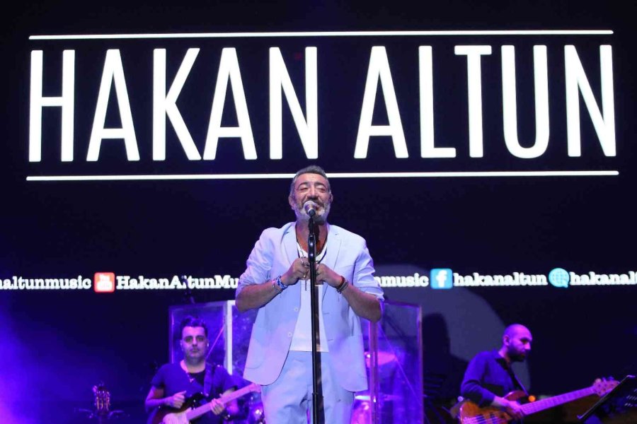 Balık Festivalinde Vatandaşlar Hakan Altun Konseriyle Coştu