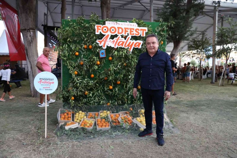 Uluslararası Food Fest Antalya 800 Bine Yakın Ziyaretçi Ağırladı