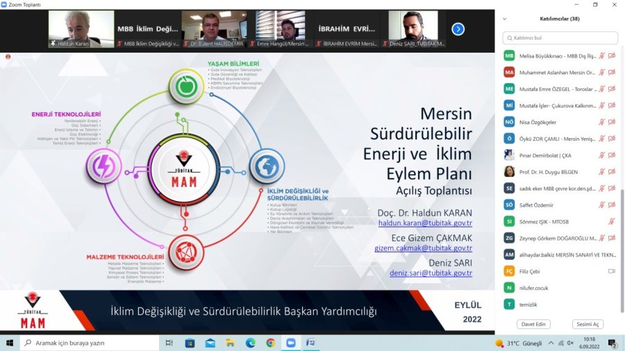 Mersin’de ’sürdürülebilir Enerji Ve İklim Eylem Planı’ Hazırlanıyor