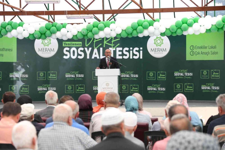 Dere Sosyal Tesisi Yeni Yüzü Ve Yeni Konsepti İle Hizmete Açıldı