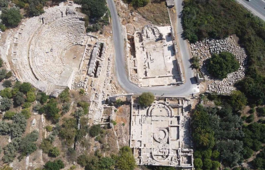 Elaiussa Sebaste Antik Kenti’nde Dev Sütunlar Ayağa Kaldırılacak