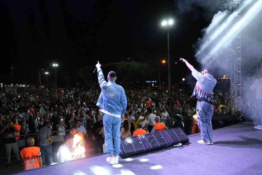 Akdeniz Rap Festivali’nde Sanatçılar Özel Bireyler İçin Sahne Aldı